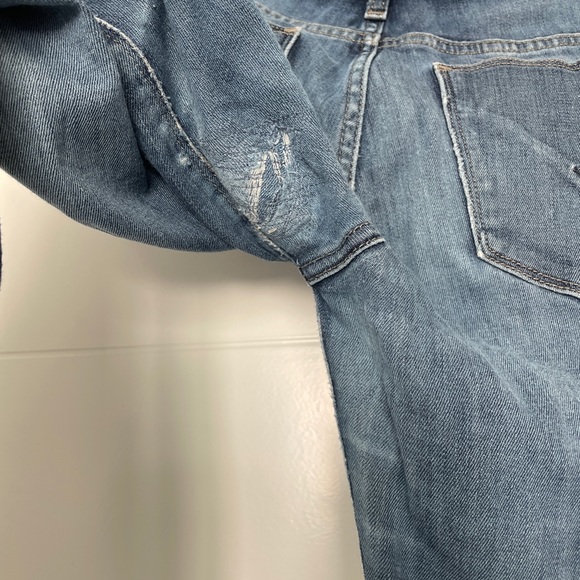 Hudson Jeans blue denim pants low rise straight leg skinny fit classic trendy 27 - Picture 15 of 15